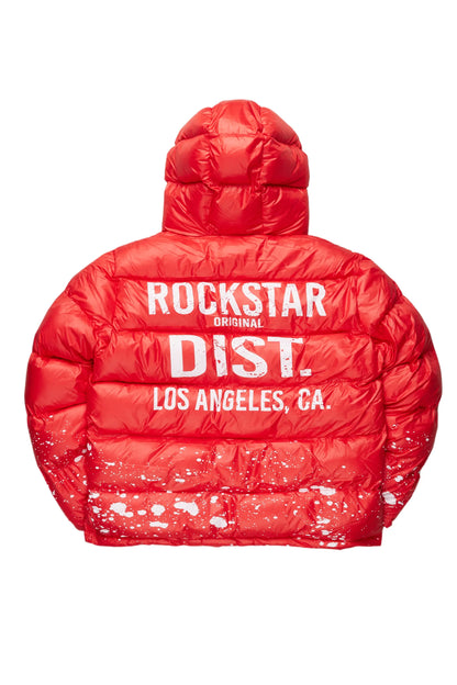 Art Dist. Red Puffer Jacket