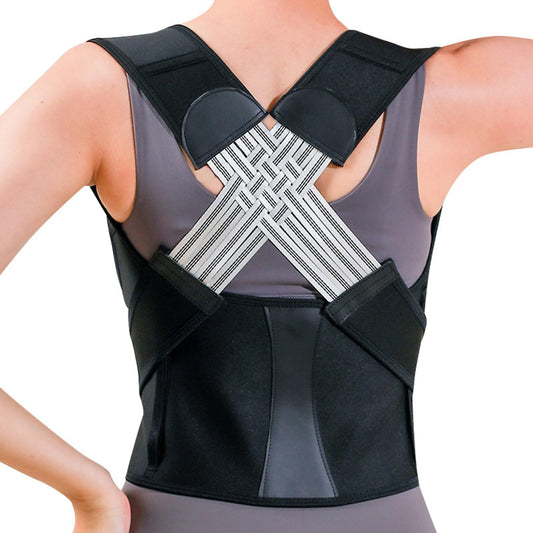 EVANUUI Posture Corrector for Men And Women Shoulder Straightener Posture Corrector Adjustable Full Back Support Upper and Lower Back Pain Relief - Scoliosis Hunchback Hump Thoracic (3XL)