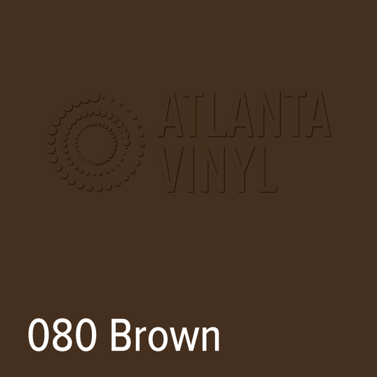 080 Brown Oracal 651 Permanent Vinyl (24" Roll)