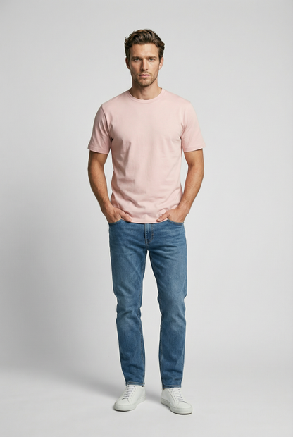 Trueman Regular Fit T-Shirt - Nude
