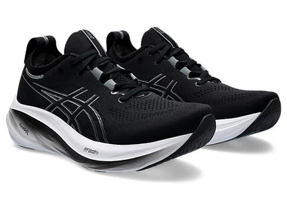 Asics Mens Gel Nimbus 26 Wide - Black/Graphite Grey (1011B795-001)