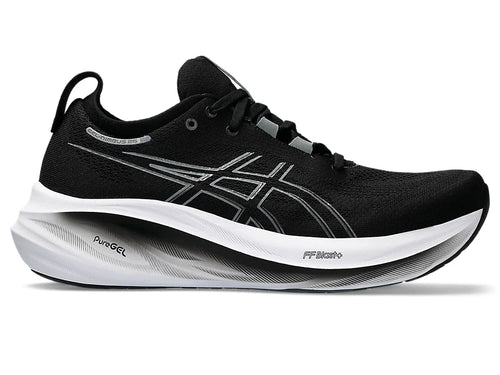 Asics Mens Gel Nimbus 26 Wide - Black/Graphite Grey (1011B795-001)