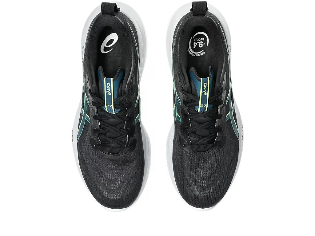 Asics Mens Gel Cumulus 27 - Black/Lucid Yellow (1011B960-004)