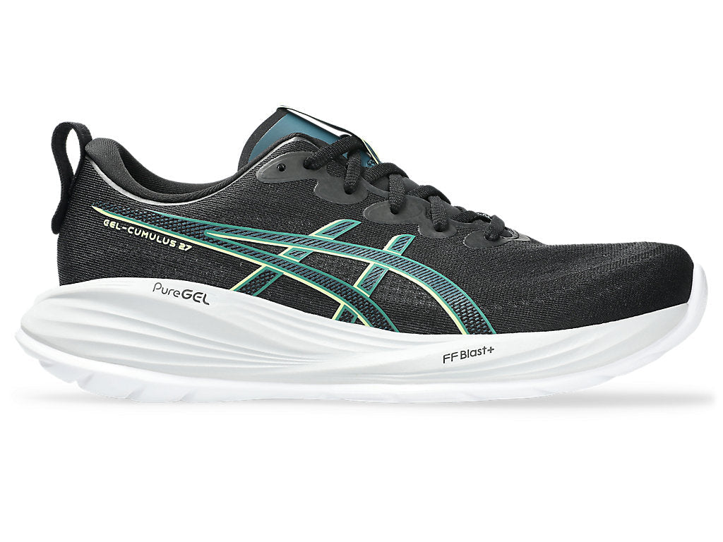 Asics Mens Gel Cumulus 27 - Black/Lucid Yellow (1011B960-004)
