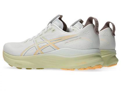 ASICS Men's GEL-KAYANO 32 Wide - WHITE/ORANGE GLOW