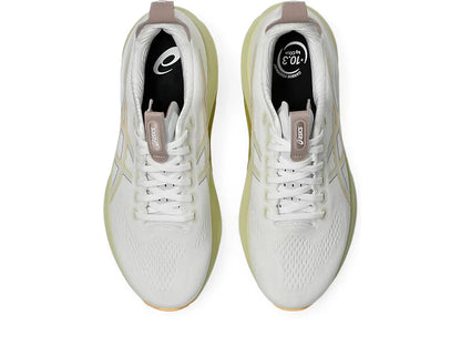 Asics Mens Gel Kayano 32 Extra Wide- White/Orange Glow