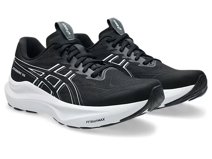 ASICS Men's GT-2000 14 Extra wide - BLACK/WHITE