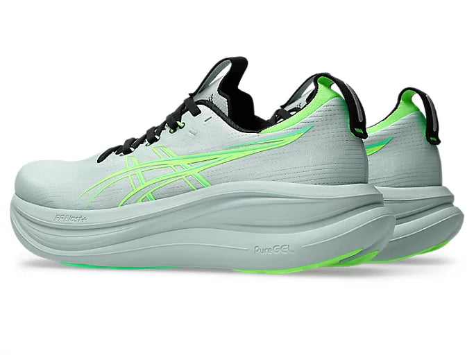 ASICS Men's GEL-NIMBUS 28 - COLD MOSS/ILLUMINATE GREEN