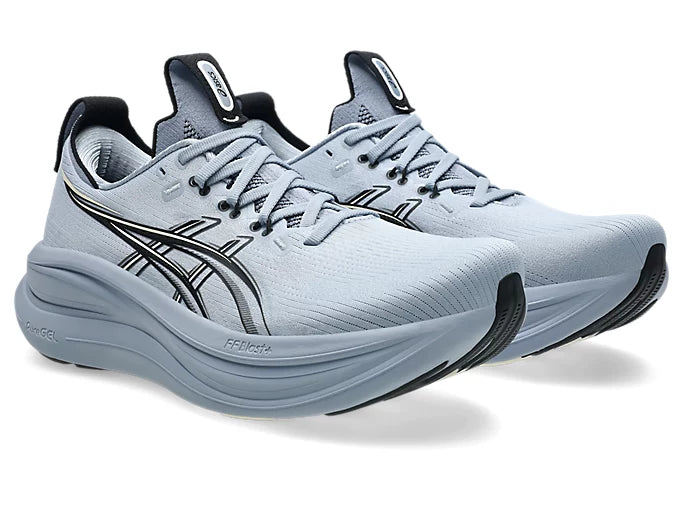 ASICS Men's GEL-NIMBUS 28 - GREY BLUE/BLACK