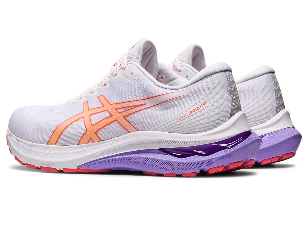 Asics Womens GT-2000 11 - White/Summer Dune (1012B271)