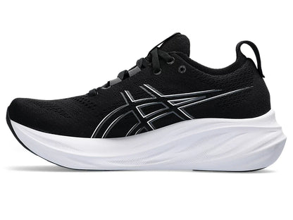 Asics Womens Gel Nimbus 26 Wide - Black/Graphite Grey (1012B602-001)