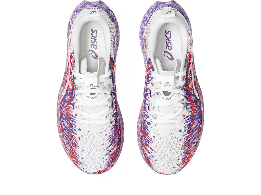 Asics Womens Noosa Tri 16- White/Edo Purple (1012B675-101)