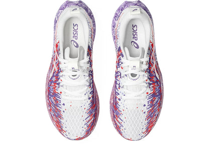 Asics Womens Noosa Tri 16- White/Edo Purple (1012B675-101)