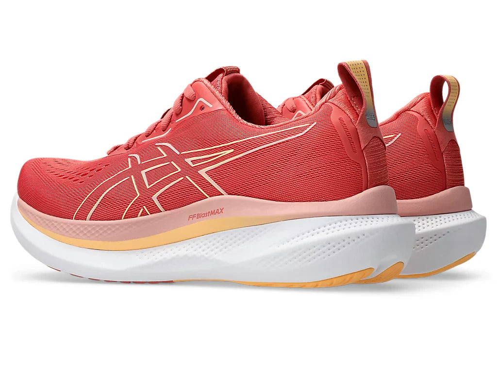Asics Womens Glideride Max - Dark Pink Clay/Orange Glow (1012B691-700)