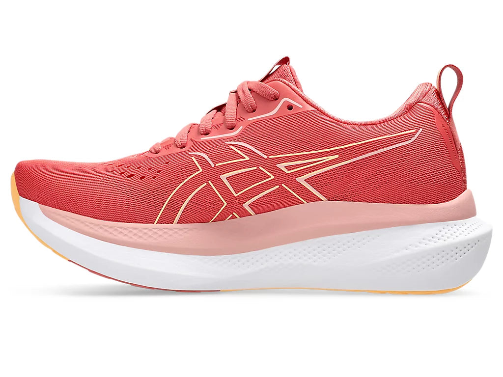 Asics Womens Glideride Max - Dark Pink Clay/Orange Glow (1012B691-700)