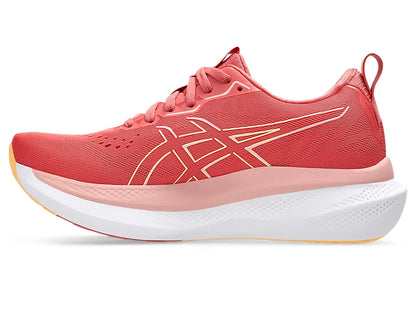 Asics Womens Glideride Max - Dark Pink Clay/Orange Glow (1012B691-700)