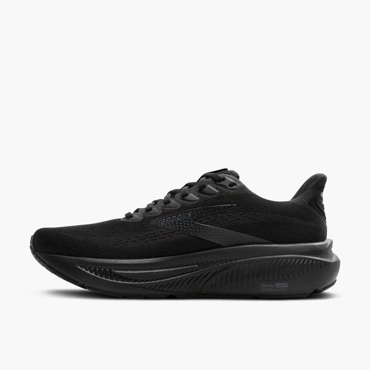 Brooks Men's Ghost 17 (2E Wide) - Black/Black/Ebony