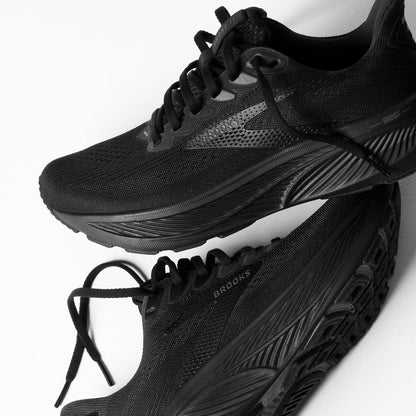 Brooks Men's Ghost 17 (2E Wide) - Black/Black/Ebony