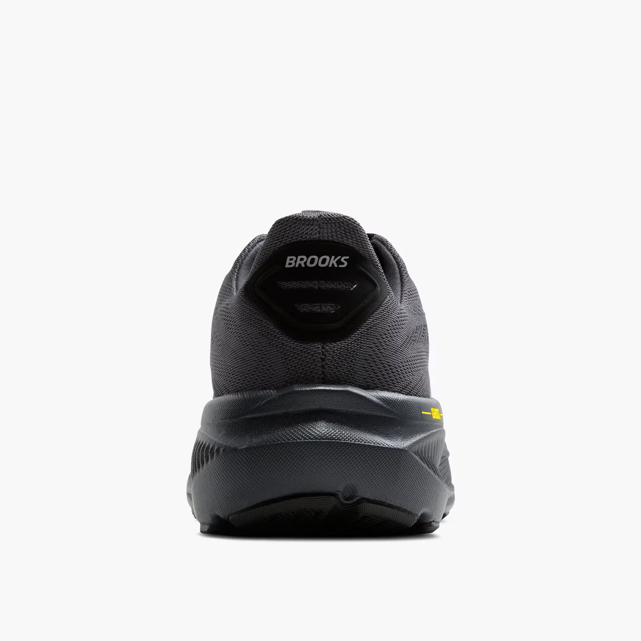 Brooks Men's Ghost 17 - Ebony/Black/Yellow