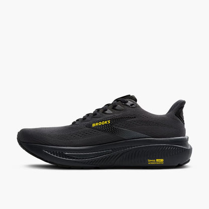 Brooks Men's Ghost 17 - Ebony/Black/Yellow