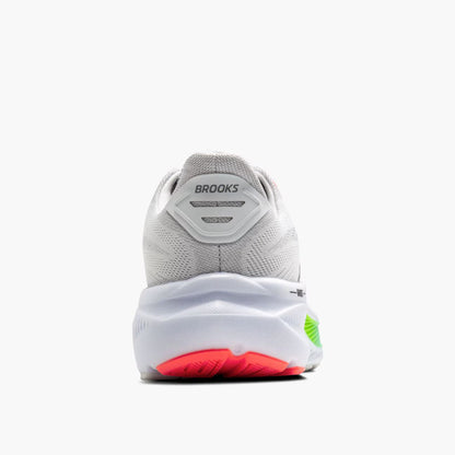 Brooks Men's Ghost 17 - White/Pink Clay/Gecko