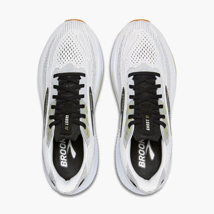 Brooks Men's Ghost 17 - White/Black/Tea (1104421D191)