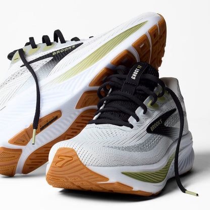 Brooks Men's Ghost 17 - White/Black/Tea (1104421D191)