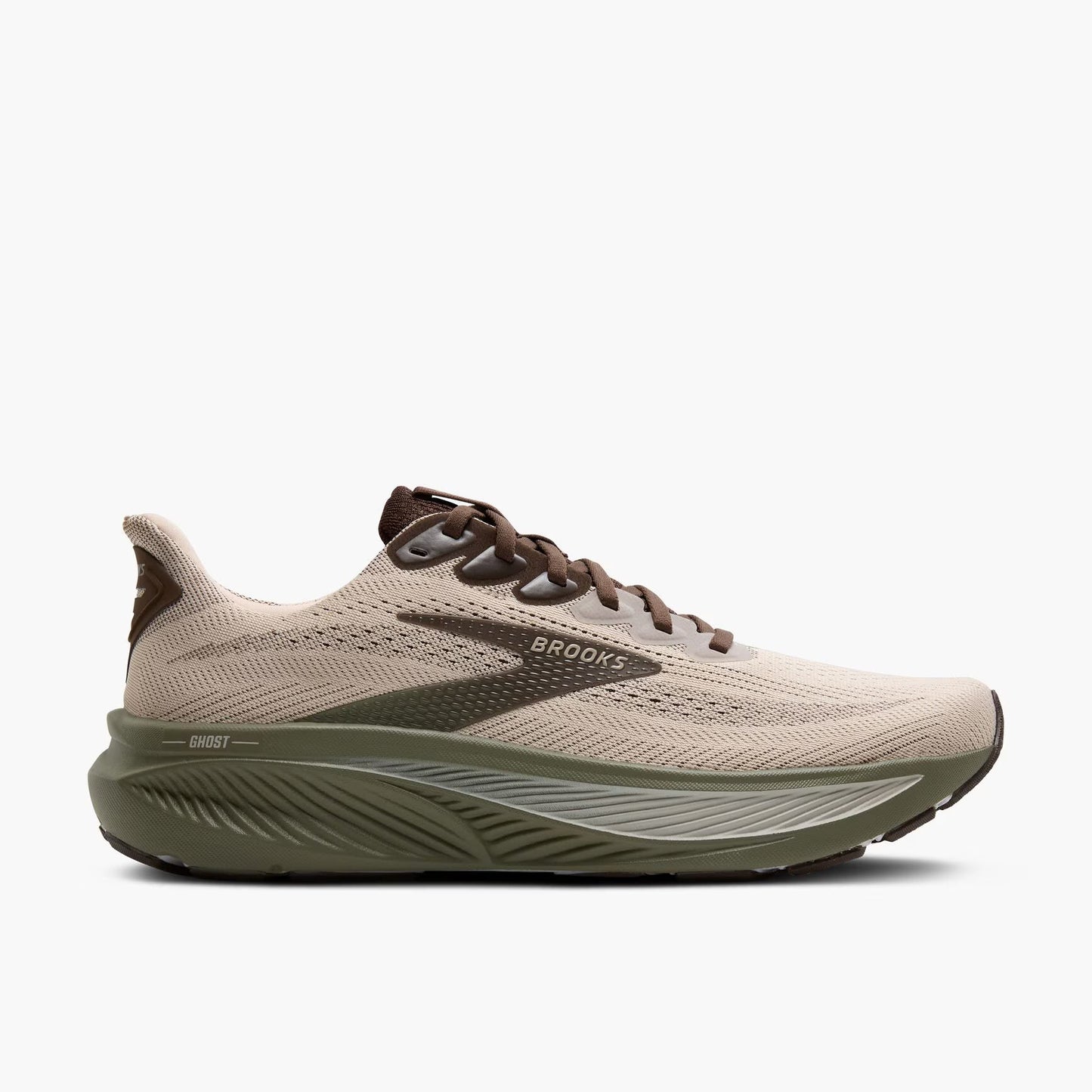 Brooks Men's Ghost 17 - Chateau Gray/Brown/Olive