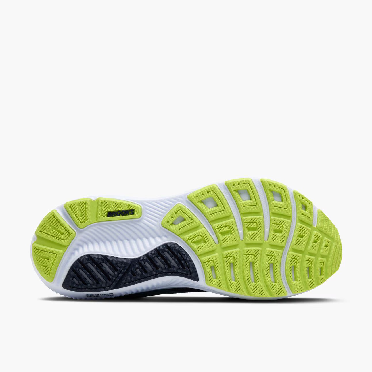 Brooks Men's Ghost 17 - Peacoat/Lime/Blue