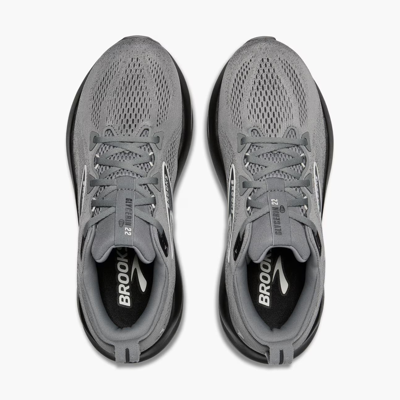 Brooks Men's Glycerin 22 (Wide) - Primer Gray/Ebony/Bluewash