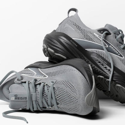 Brooks Men's Glycerin 22 (Wide) - Primer Gray/Ebony/Bluewash