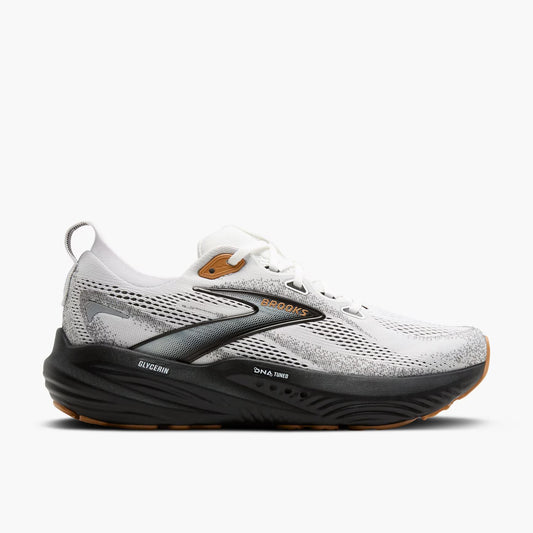 Brooks Men's Glycerin 22 (Wide) - White/Grey/Black