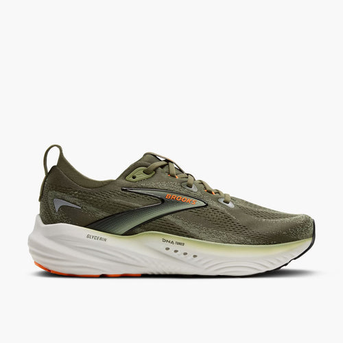 Brooks Men's Glycerin 22 - Dusty Olive/Tea/Orange