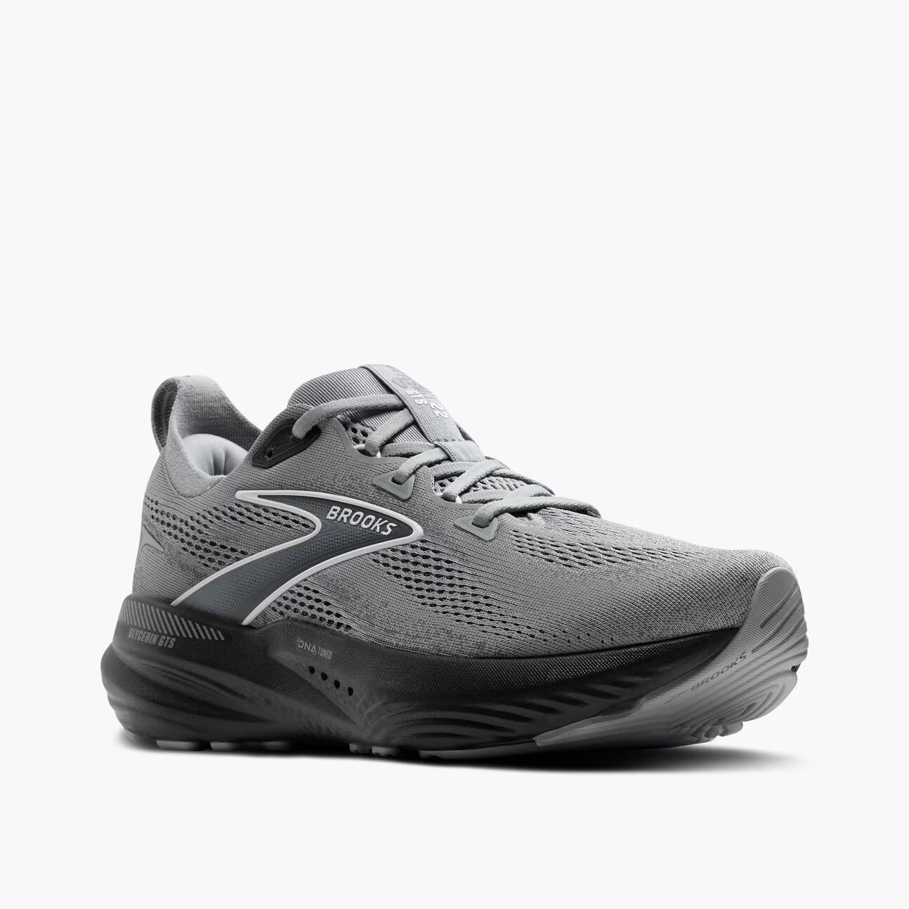Brooks Men's Glycerin GTS 22 (Extra Wide) - Primer Gray/Ebony/Bluewash