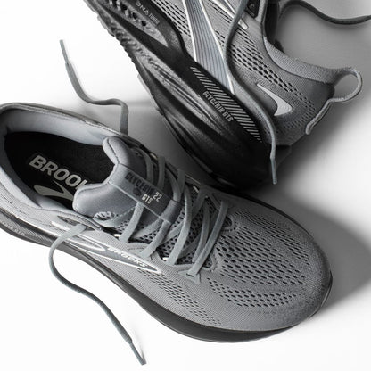 Brooks Men's Glycerin GTS 22 (Extra Wide) - Primer Gray/Ebony/Bluewash