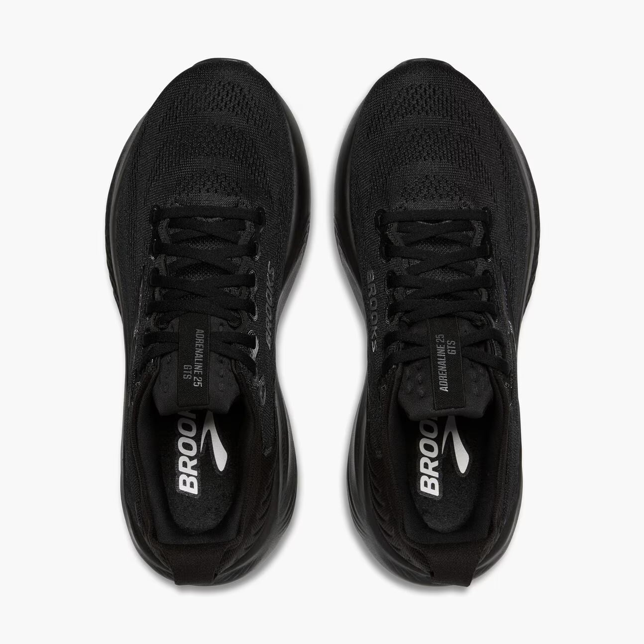 Brooks Men's Adrenaline GTS 25 - Black/Black/Ebony - Wide (2E)