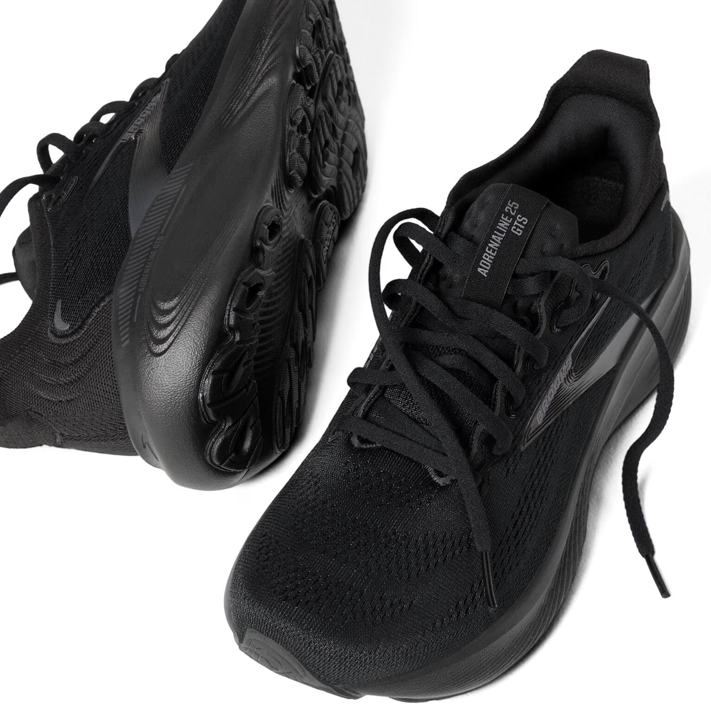Brooks Men's Adrenaline GTS 25 - Black/Black/Ebony - Wide (2E)
