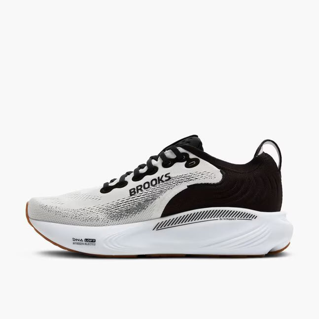 Brooks Men's Adrenaline GTS 25 - White/Black/White - Wide (2E)