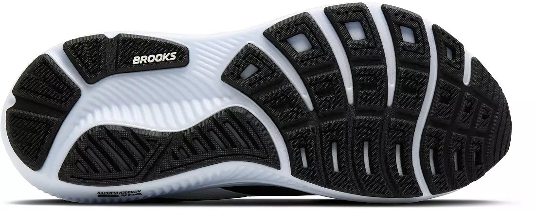 Brooks Men's Ghost 18 (Extra Wide) - Black/Grey/White
