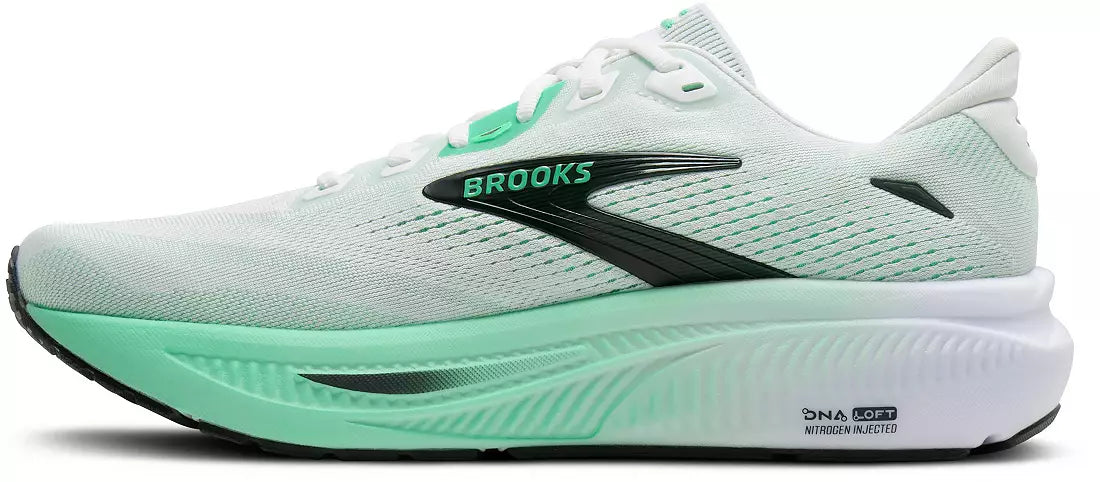 Brooks Men's Ghost 18 - White/Spring Bud/Spruce