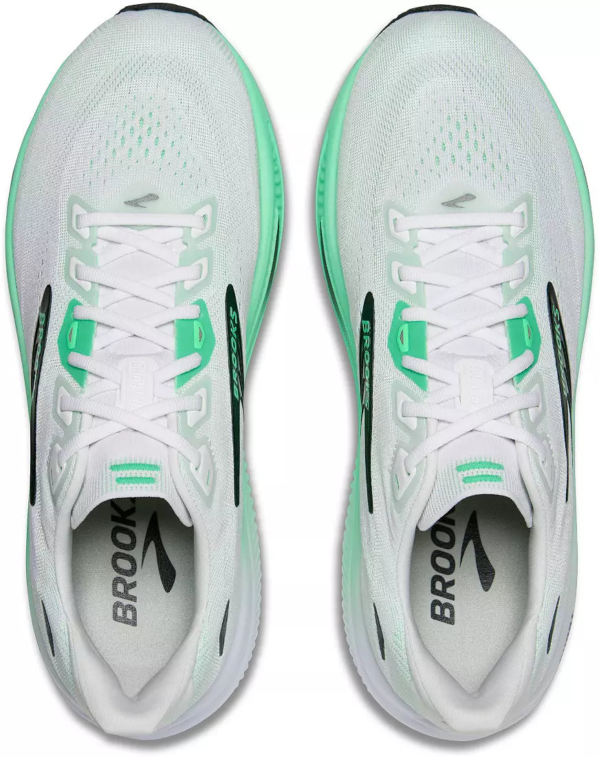 Brooks Men's Ghost 18 - White/Spring Bud/Spruce