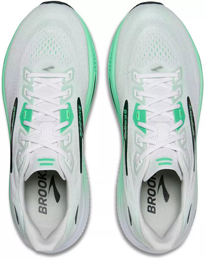 Brooks Men's Ghost 18 - White/Spring Bud/Spruce