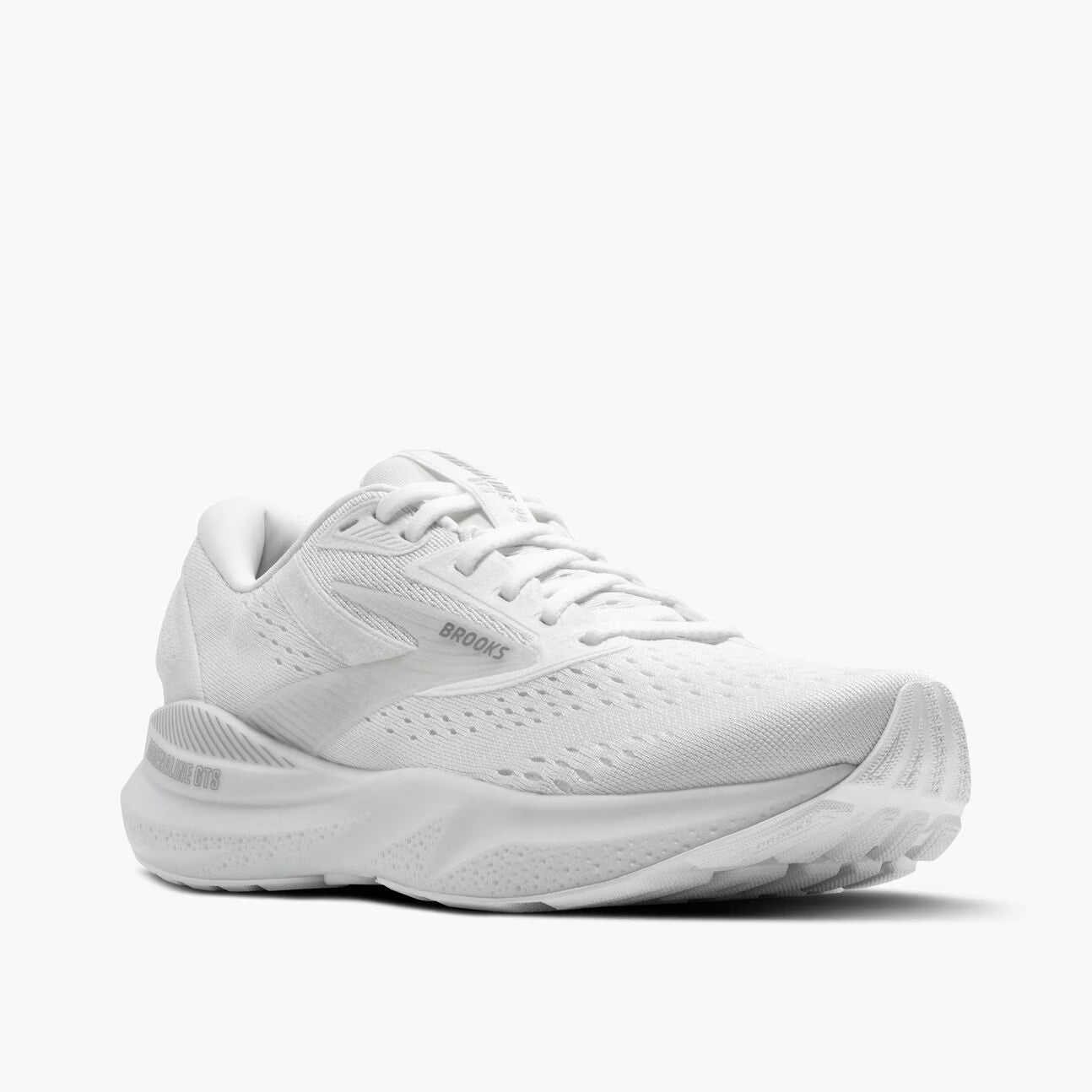 Brooks Women's Adrenaline GTS 24 (Wide) - White/Oyster/Alloy
