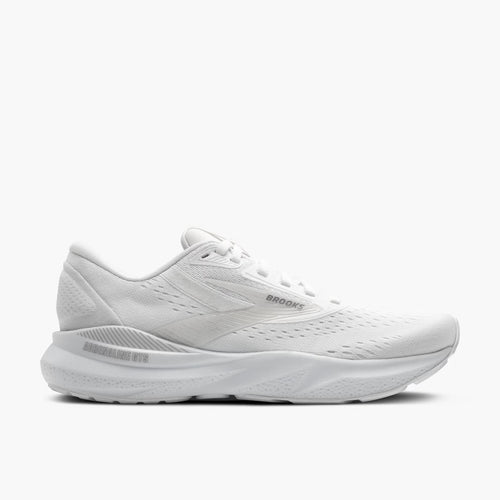 Brooks Women's Adrenaline GTS 24 (Wide) - White/Oyster/Alloy