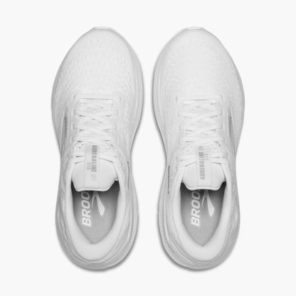 Brooks Women's Adrenaline GTS 24 (Wide) - White/Oyster/Alloy