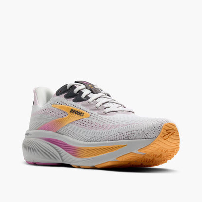 Brooks Women's Ghost 17 (2E Wide) - Oyster/Apricot/Pink