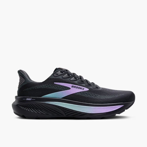 Brooks Women's Ghost 17 - Grey/Clearwater/Purple