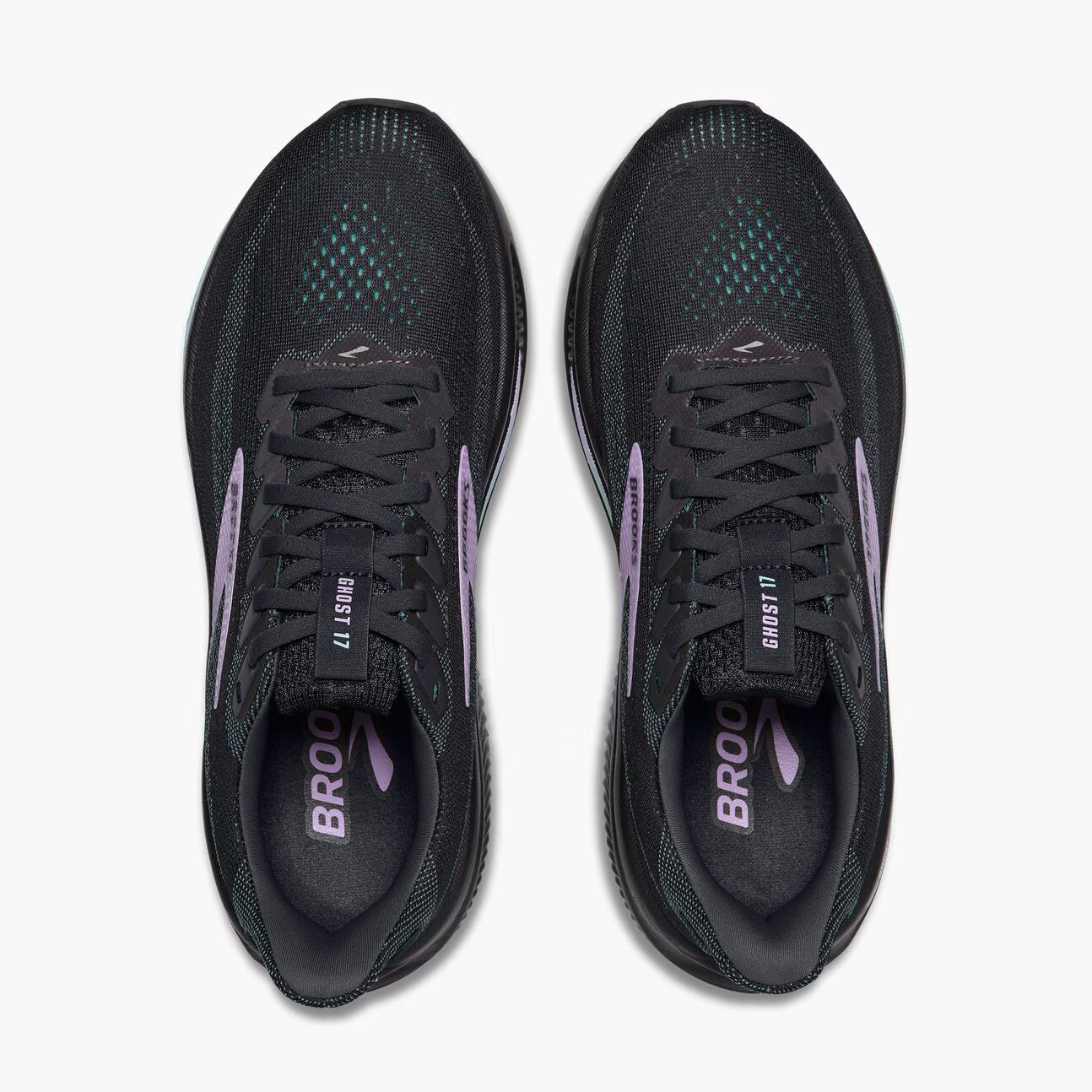 Brooks Women's Ghost 17 - Grey/Clearwater/Purple