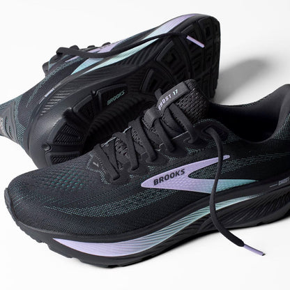 Brooks Women's Ghost 17 - Grey/Clearwater/Purple