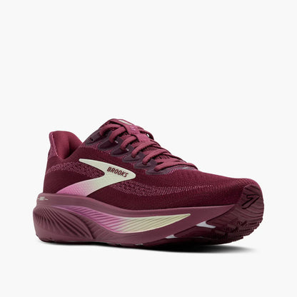 Brooks Women's Ghost 17 - Burgundy/Pink/Green